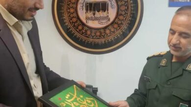 دیدار با مدیرکل حفظ آثار و نشر ارزش‌های دفاع مقدس استان