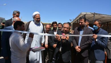 بهره‌برداری و افتتاح پروژه‌های میراث‌‌فرهنگی، گردشگری و صنایع‌دستی شهرستان سرایان