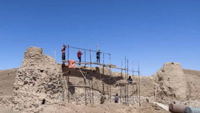آغاز مرحله دوم مرمت قلعه تاریخی روستای برکوه شهرستان سربیشه