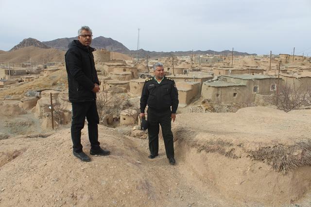 فرمانده یگان حفاظت میراث فرهنگی استان از آثار تاریخی شهرستان سربیشه بازدید کرد