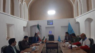 برگزاری کمیته اسکان، نظارت و آمار ستاد سفر شهرستان خوسف